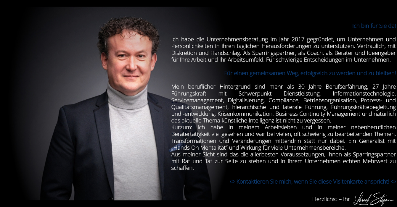 SL Consulting - Unternehmensberatung Stefan Loreck